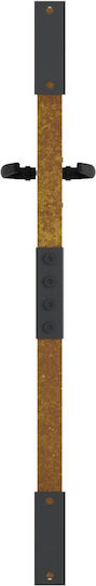 vidaXL Metal Fence Gate in Brown Color 75x85cm