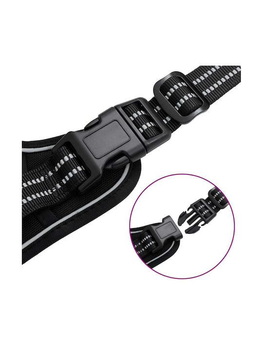 vidaXL Ham pentru câini Negru Mare 4013370