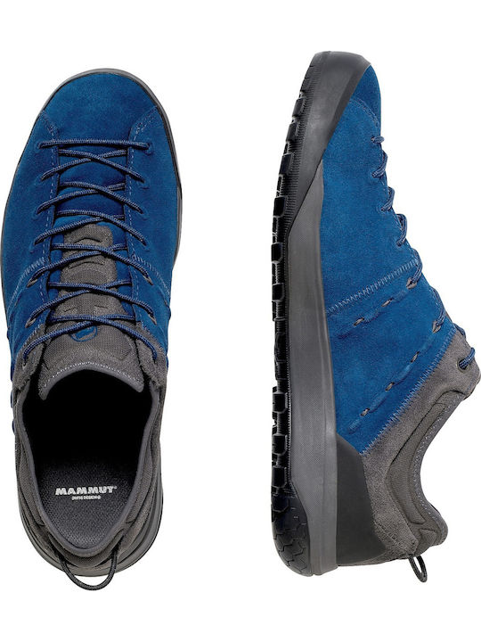Mammut Men's Hiking Shoes Waterproof with Gore-Tex Membrane Blue