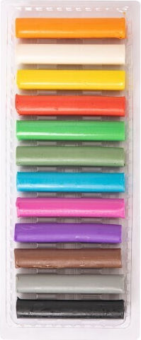 Astra Plasticine - Game for 3+ years Years, 12pcs