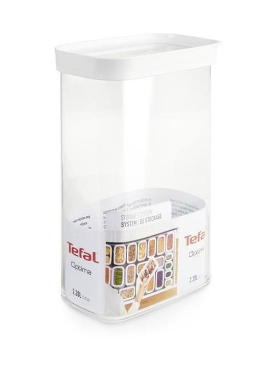 Tefal Set 1buc Cutii Utilizare Generală cu capac Plastic 2200ml