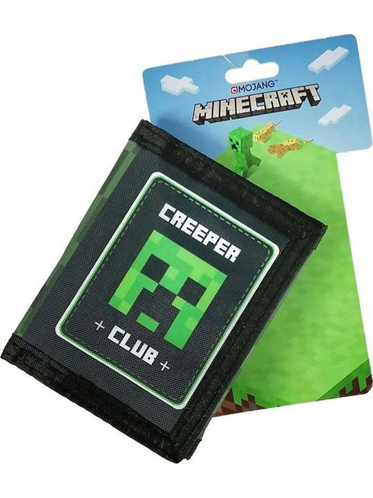 Astra Kids Wallet with Velcro Green