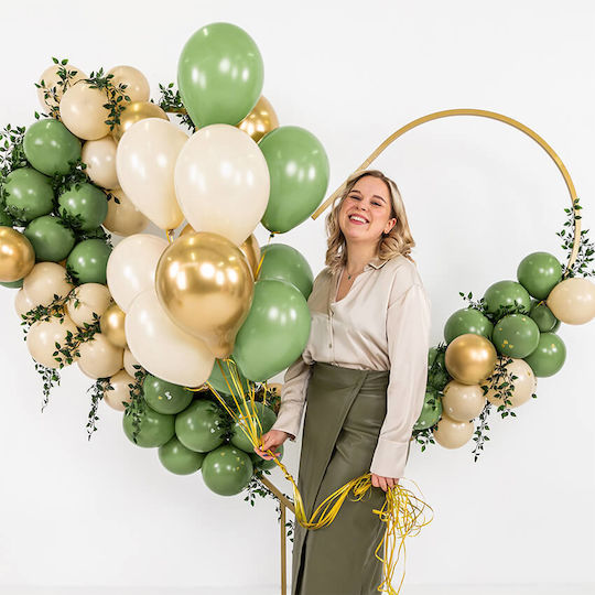 Set 10 Luftballons Latex Grüne 30cm