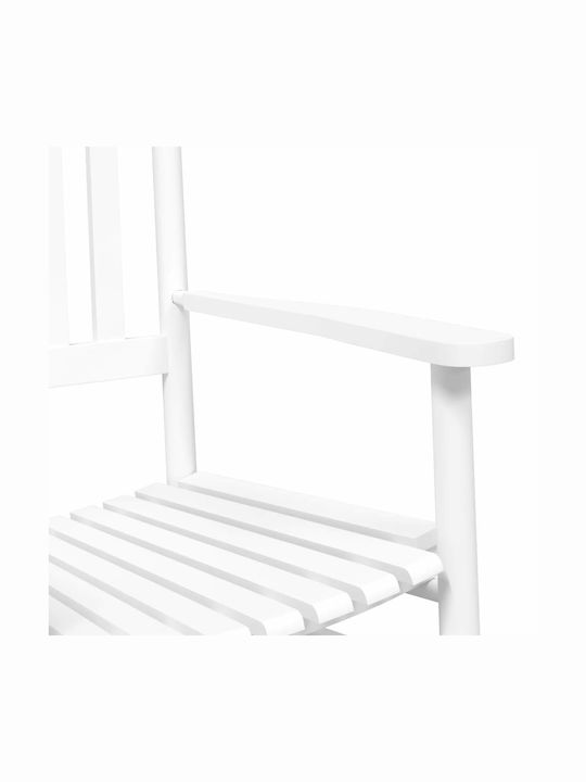 Garten- und Outdoor-Möbelsets Wohnbereich 3 Stück Weiß