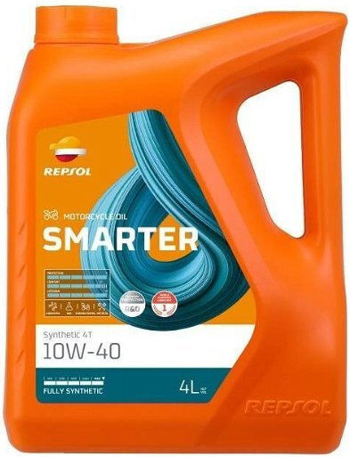 Repsol Smarter Синтетично Масло за мотоциклети за четиритактови двигатели 10W-40 4лт