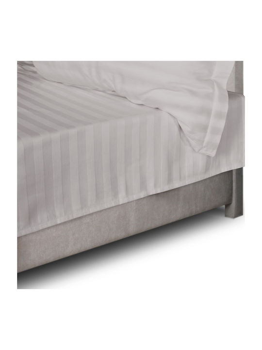 Darymex Bettlaken für Einzelbett 160x240cm. Gray