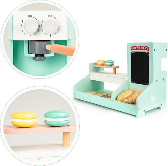 Ecotoys Children's Shop Coffee Shop made of Wood