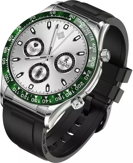 Nubi E18 PRO Smartwatch mit Pulsmesser (Green / Black)