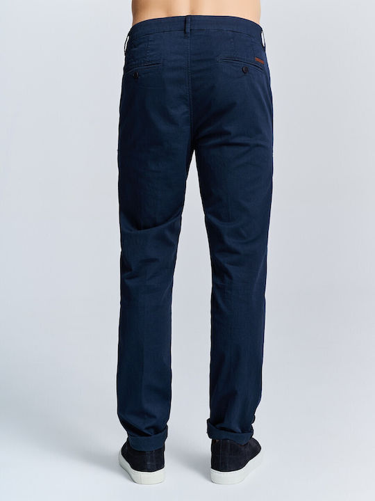 Culton Herrenhosen Chinos Marineblaue