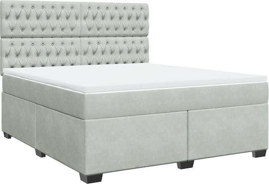 Κρεβάτι King Size με Στρώμα 180x200cm Κρεβάτι King Size με Στρώμα 180x200cm