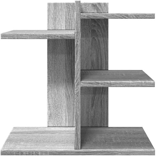Ξύλινη Μολυβοθήκη σε Γκρι Χρώμα 21.5x42x42εκ. 1τμχ