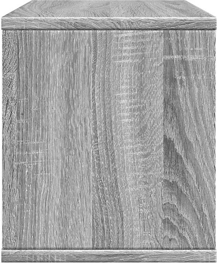 Ξύλινη Θήκη Χαρτιών σε Γκρι Χρώμα 26x29.5x36εκ. 1τμχ