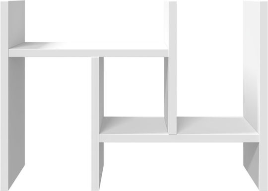 Ξύλινη Θήκη Χαρτιών σε Λευκό Χρώμα 15.5x35.5x34.5εκ. 1τμχ