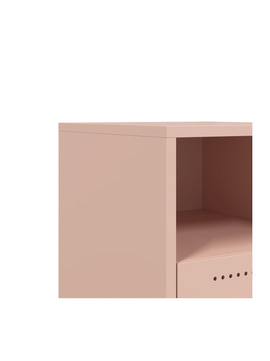 Noptiere Roz 2buc 36x39x43.5cm
