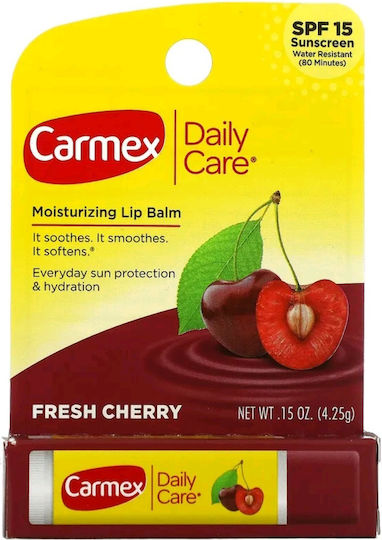 Carmex Balsam De Buze SPF15 Cireașă Proaspătă 4.25gr