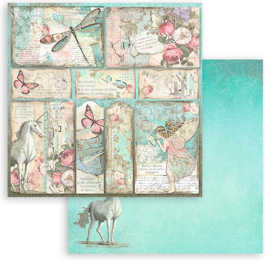 Stamperia Φύλλα Scrapbooking 10 φύλλα 10τμχ