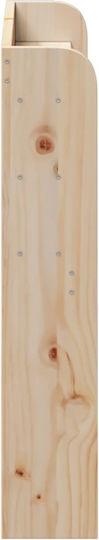 vidaXL Wooden Bed Headboard Beige 85x82cm