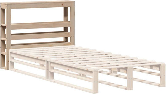 vidaXL Wooden Brown Bed Headboard 81x82cm