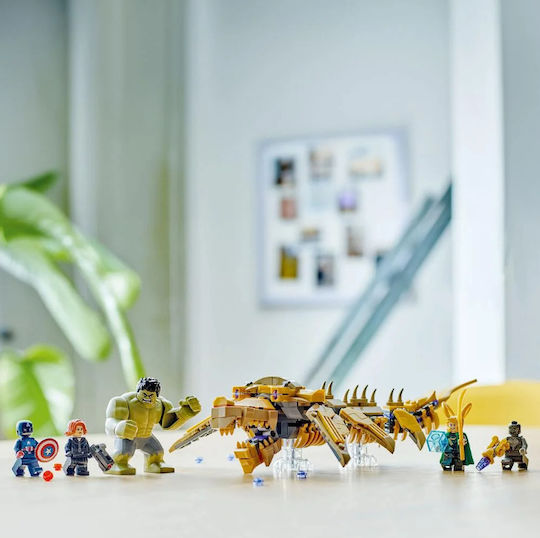 LEGO Marvel The Avengers vs The Leviathan for Ages 7+ 347 Pieces