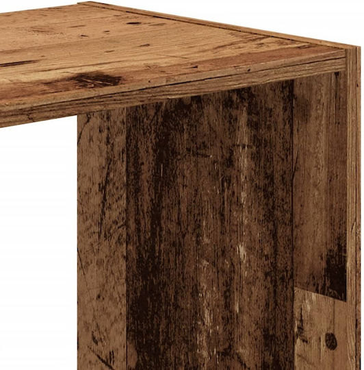Bücherschrank Braun 68,5x32x68,5cm
