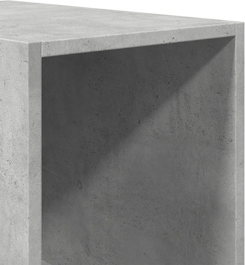 Bibliotecă Gri 30x50x200 cm