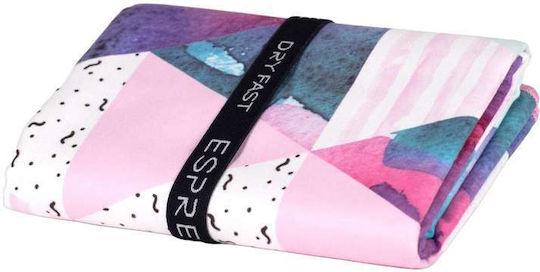 Espree Πετσέτα Microfiber Σώματος 280gr/m² Ροζ 160x80εκ.
