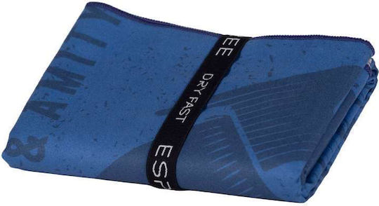 Espree Πετσέτα Microfiber Σώματος 280gr/m² Μπλε 160x80εκ.