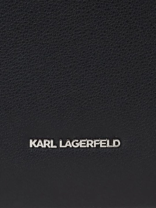 Karl Lagerfeld Leather Women's Bag Tote Black