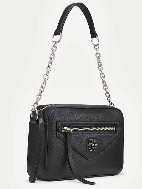Leder Damen Handtaschen Crossbody Schulter Schwarz