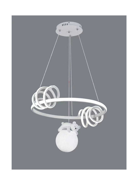 2123 Ceiling Light White LED with Adjustable White Light 50cm