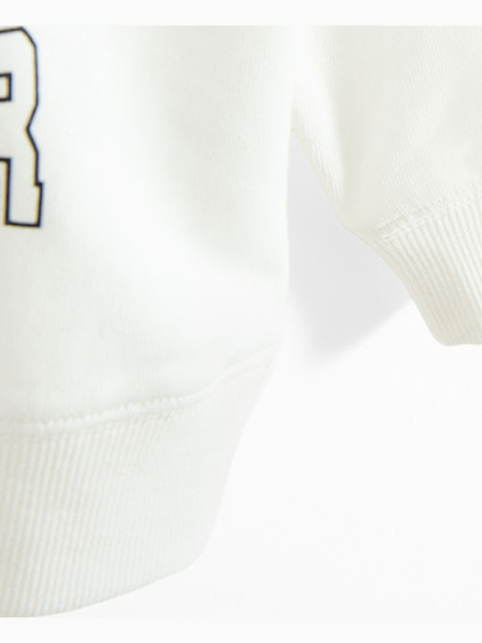 Kids Sweatshirt White Spiderman