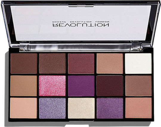 Revolution Beauty Reloaded Eye Shadow Palette Matte in Solid Form Visionary 16.5gr