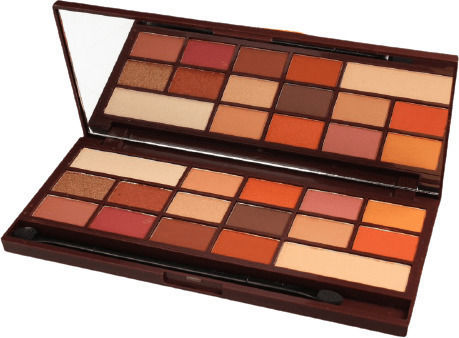Revolution Beauty Chocolate Lidschattenpalette Matt in fester Form Orange 22gr