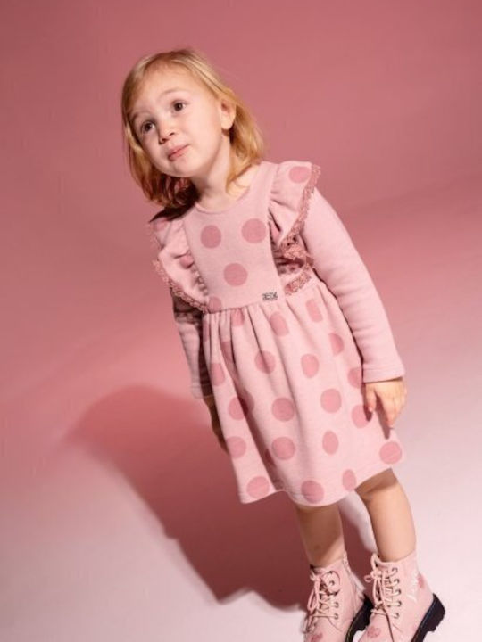 Evita Children's Dress Pink