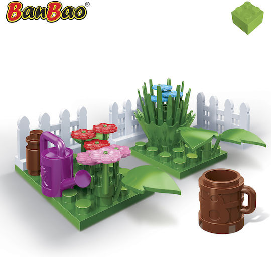 Banbao Блокчета Flower Garden за 5+ години 25бр