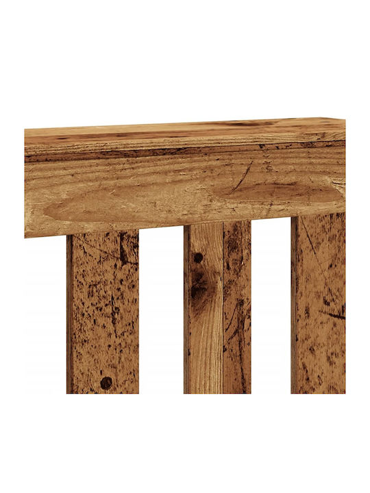 vidaXL Husă Pentru Radiator Din PAL Maro 149x20x82cm