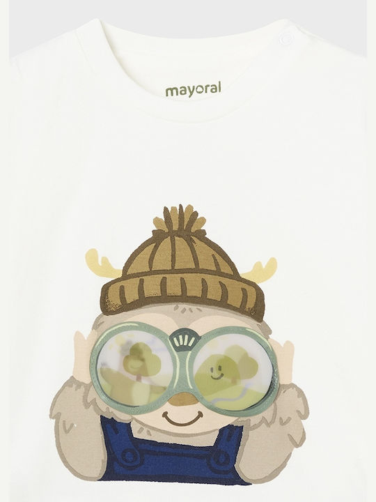 Mayoral Kids Blouse Long Sleeve White