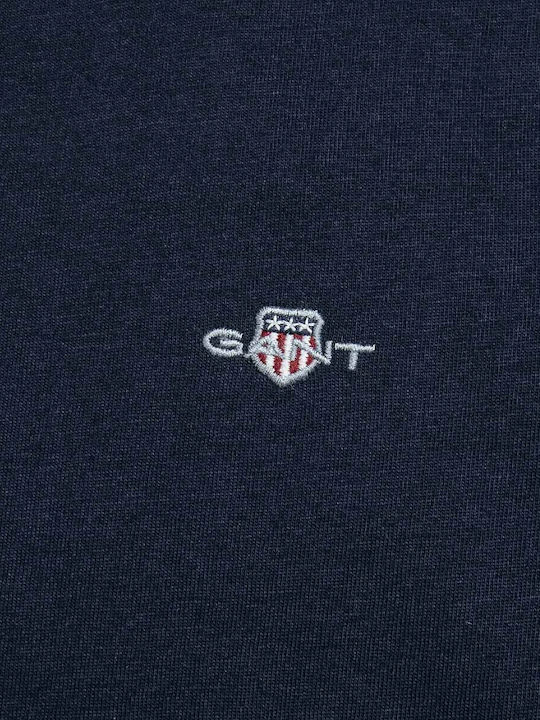Kids' Shirt Long Sleeve Navy Blue
