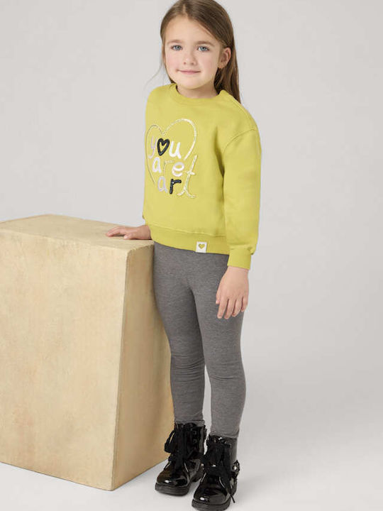 Kids Legging Long Gray