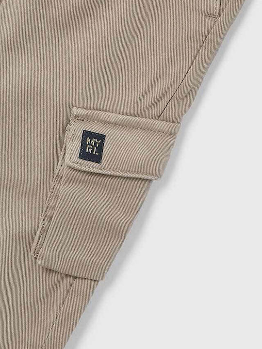 Kids' Cargo Pants Beige