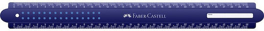 Faber-Castell Геометричен инструмент Пластмасов 30см (Различни цветове)