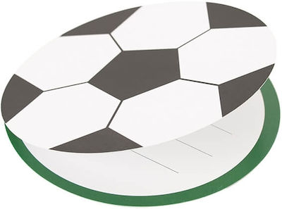 Party Invitations Soccer Ball 8pcs