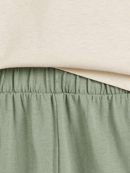 La Redoute Collections Παιδική Πιτζάμα Χειμωνιάτικη Πράσινη