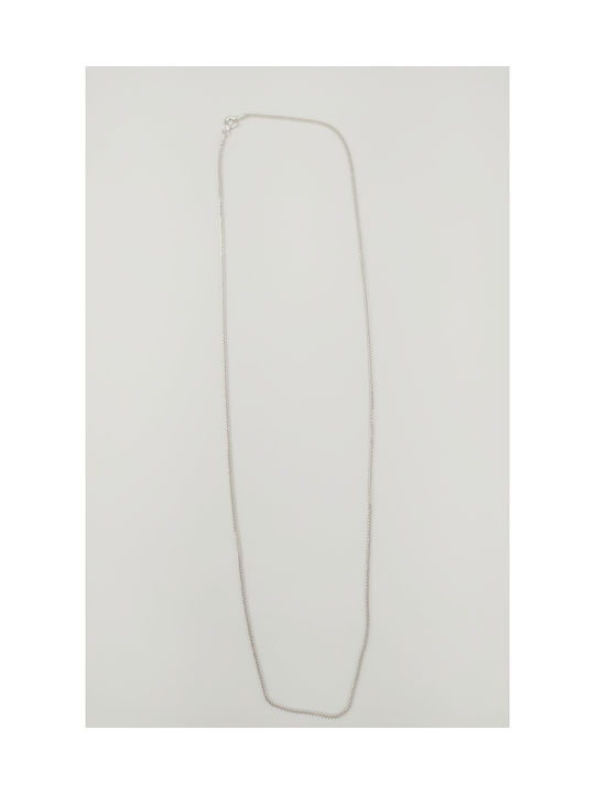 Silver Chain Neck Length 50cm