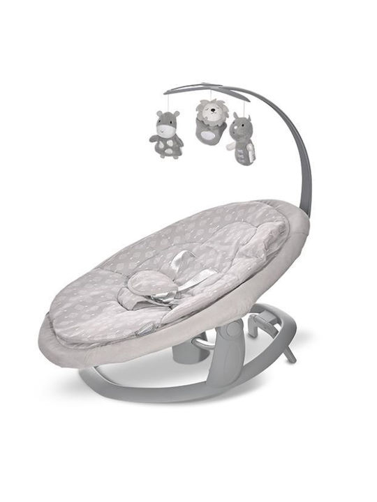 Lorelli Electric Baby Relax Toscana with Music Grey Trees for Child up to 9kg