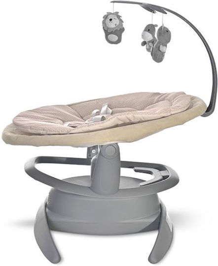 Lorelli Ηλεκτρικό Relax Μωρού Toscana με Μουσική Beige Dots για Παιδί έως 9kg