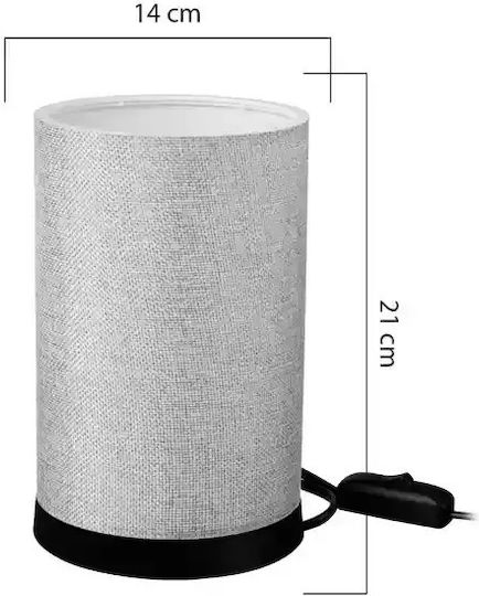 Pakketo Decorative Table Lamp Fana E27 Warm White 14x14x21cm