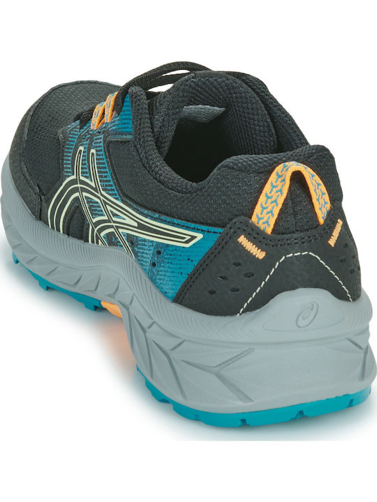 Pre-venture 9 Gs Αθλητικά Παιδικά Παπούτσια Running με Κορδόνια Μαύρα