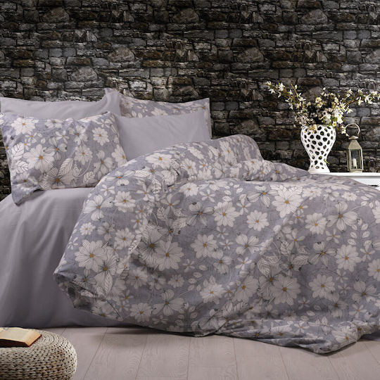 Dimcol Σετ Υπέρδιπλο 4τμχ 240x270εκ. 426 Grey