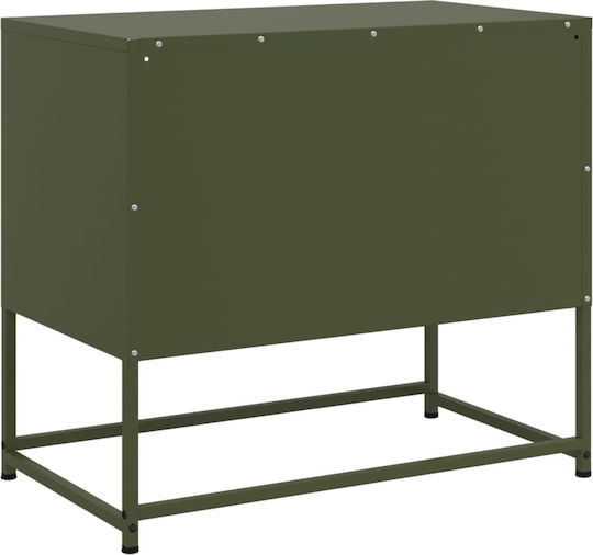 TV-Ständer Aus Metall Gelbe M100.5xT39xH60.5cm